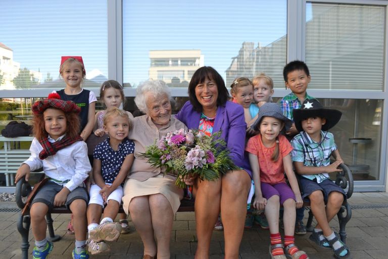 Gerda Saupe dürfte Erfurts älteste Ehrenamtlerin sein Gerda Saupe dürfte Erfurts älteste Ehrenamtlerin sein