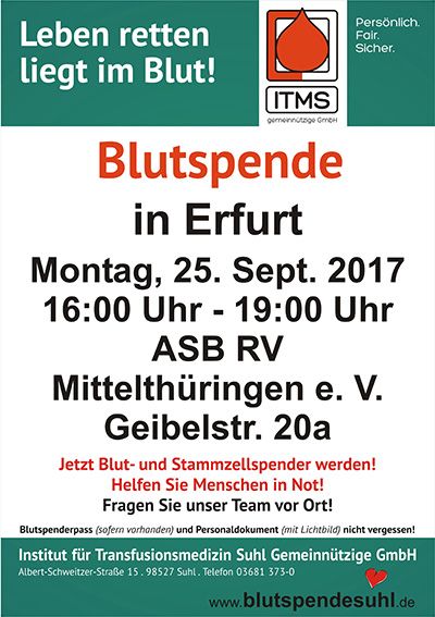 Zeige Mut - spende Blut ! – Bild