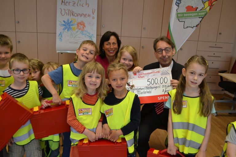 Projekt Pflasterhelden gestartet Projekt Pflasterhelden gestartet