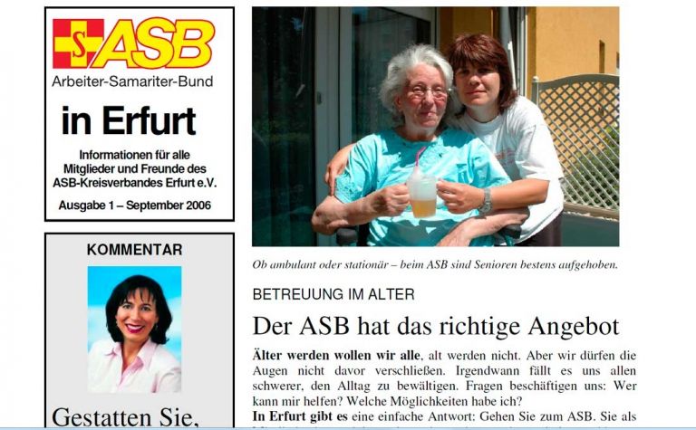Newsletter Ausgabe 1 (01.09.2006) – Vorschau