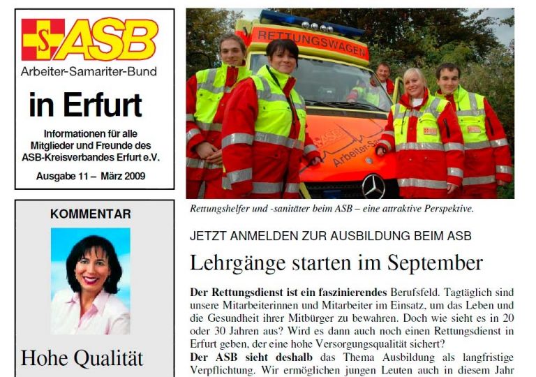 Newsletter Ausgabe 11 (01.03.2009) – Vorschau