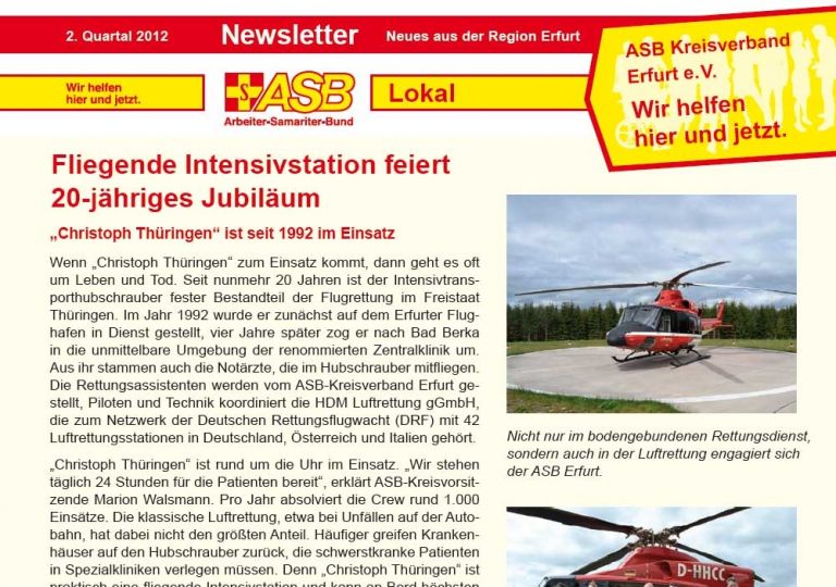 Newsletter Ausgabe 24 (01.06.2012) – Vorschau