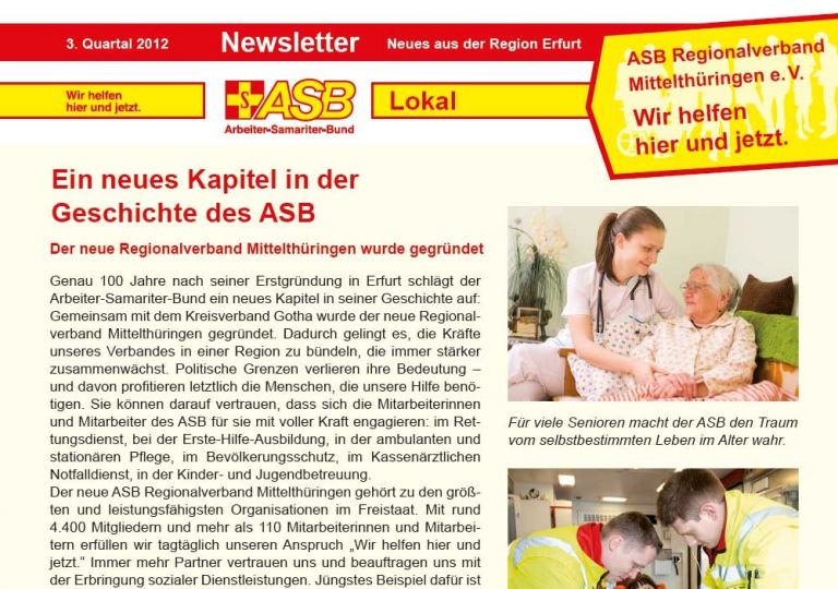 Newsletter Ausgabe 25 (01.09.2012) – Vorschau