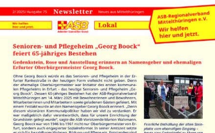 Newsletter Ausgabe 75 (30.04.2025) – Vorschau