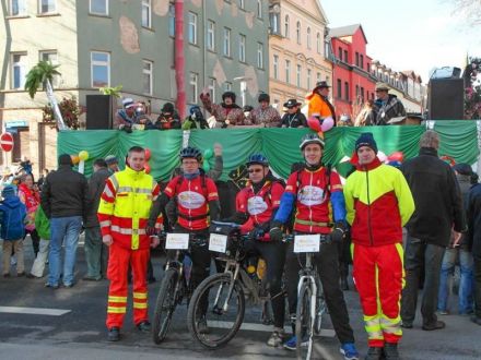 ASB sicherte Karnevalsumzug in Erfurt ab ASB sicherte Karnevalsumzug in Erfurt ab