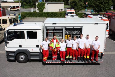 Einsatzkräfte sind in ostthüringischen Hochwassergebieten aktiv – Bild Einsatzkräfte sind in ostthüringischen Hochwassergebieten aktiv – Bild
