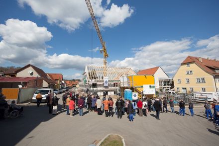 ASB feiert Richtfest in Kranichfeld – Bild ASB feiert Richtfest in Kranichfeld – Bild