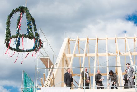 ASB feiert Richtfest in Kranichfeld – Bild ASB feiert Richtfest in Kranichfeld – Bild