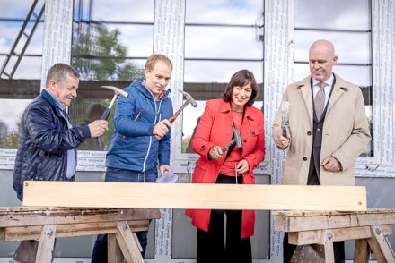 Richtfest für das Soziale Zentrum „ Am Drosselberg“ – Bild Richtfest für das Soziale Zentrum „ Am Drosselberg“ – Bild