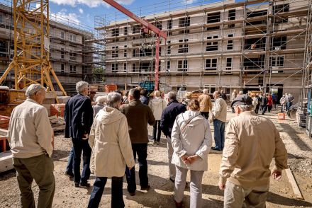Richtfest für das Soziale Zentrum „ Am Drosselberg“ – Bild Richtfest für das Soziale Zentrum „ Am Drosselberg“ – Bild