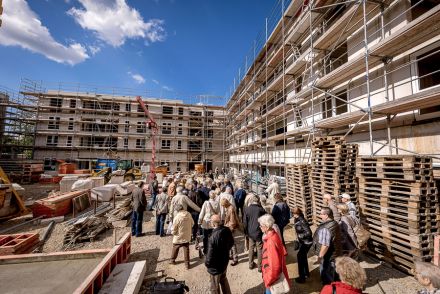 Richtfest für das Soziale Zentrum „ Am Drosselberg“ – Bild Richtfest für das Soziale Zentrum „ Am Drosselberg“ – Bild