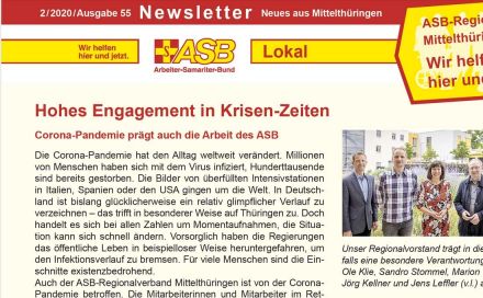 Newsletter Ausgabe 55 (15.05.2020) – Vorschau Newsletter Ausgabe 55 (15.05.2020) – Vorschau